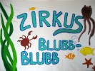 Riesen-Banner Zirkus Blubb Blubb